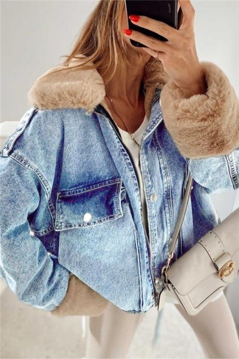 Geacă MINONZA, Culoare: albastru, IVET.RO - Reduceri de până la -80%