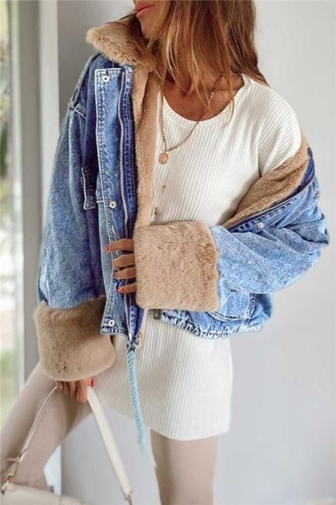 Geacă MINONZA, Culoare: albastru, IVET.RO - Reduceri de până la -80%