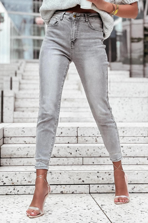 Blugi AZILENA, Culoare: gri, IVET.RO - Reduceri de până la -80%