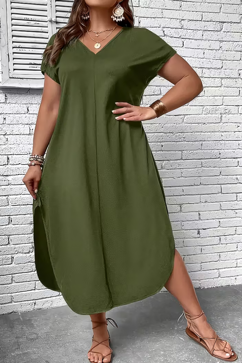 Rochie NIOGEVA, Culoare: verde, IVET.RO - Reduceri de până la -80%