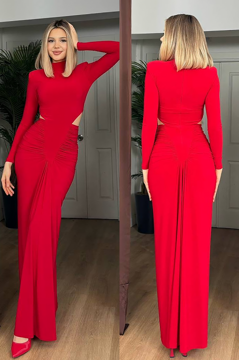 Rochie ALEXINA, Culoare: roșu, IVET.RO - Reduceri de până la -80%