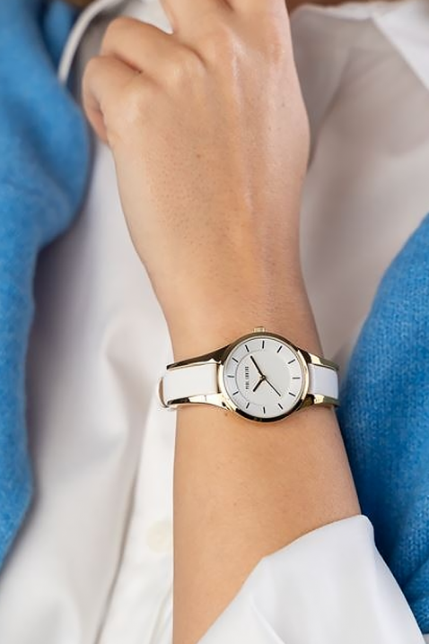 Ceas de damă Paul Lorens PL8154A-3C2, Culoare: alb, IVET.RO - Reduceri de până la -80%