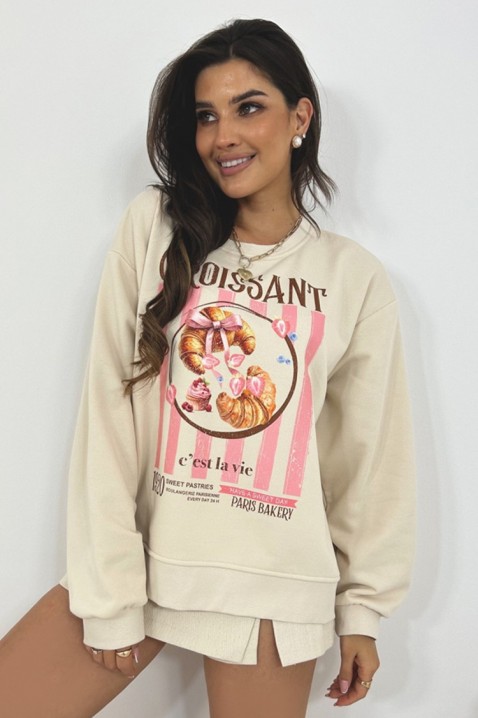 Bluză damă ALEXENIA BEIGE, Culoare: bej, IVET.RO - Reduceri de până la -80%