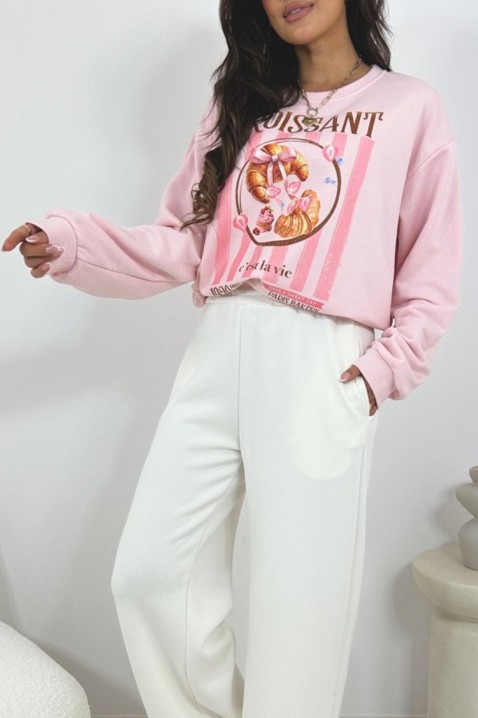 Bluză damă ALEXENIA PUDRA, Culoare: pudră, IVET.RO - Reduceri de până la -80%