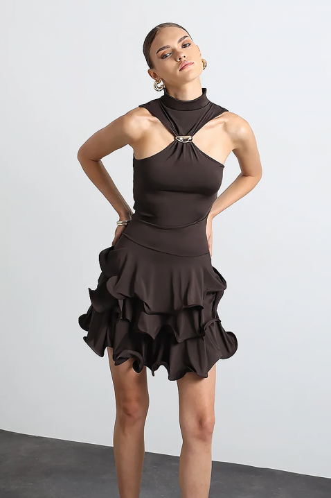 Rochie TSVETOLZA, Culoare: maro, IVET.RO - Reduceri de până la -80%