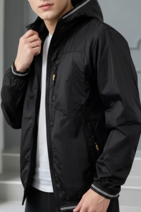 Geacă bărbați ZORMENFO BLACK, Culoare: negru, IVET.RO - Reduceri de până la -80%