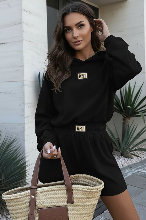 Set GERLENZA BLACK, Culoare: negru, IVET.RO - Reduceri de până la -80%