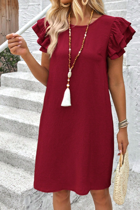 Rochie ADELINDA BORDO, Culoare: bordo, IVET.RO - Reduceri de până la -80%