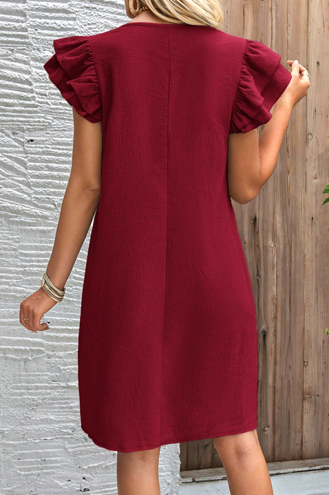 Rochie ADELINDA BORDO, Culoare: bordo, IVET.RO - Reduceri de până la -80%