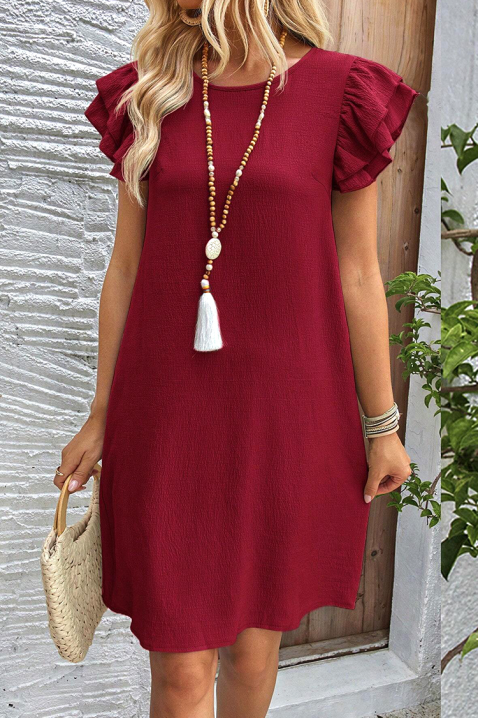 Rochie ADELINDA BORDO, Culoare: bordo, IVET.RO - Reduceri de până la -80%