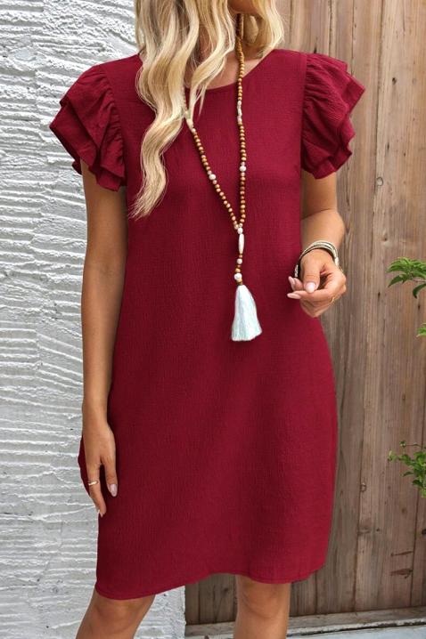 Rochie ADELINDA BORDO, Culoare: bordo, IVET.RO - Reduceri de până la -80%