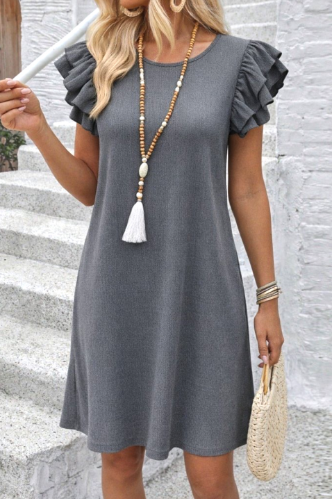 Rochie ADELINDA GREY, Culoare: gri, IVET.RO - Reduceri de până la -80%