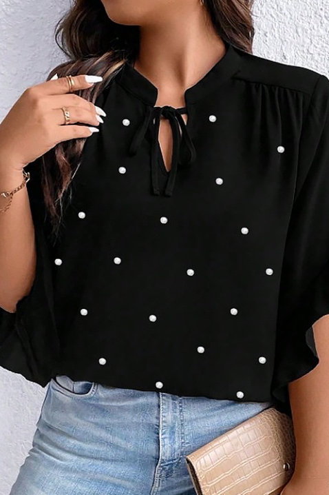 Bluză damă ELISANDRINA BLACK, Culoare: negru, IVET.RO - Reduceri de până la -80%