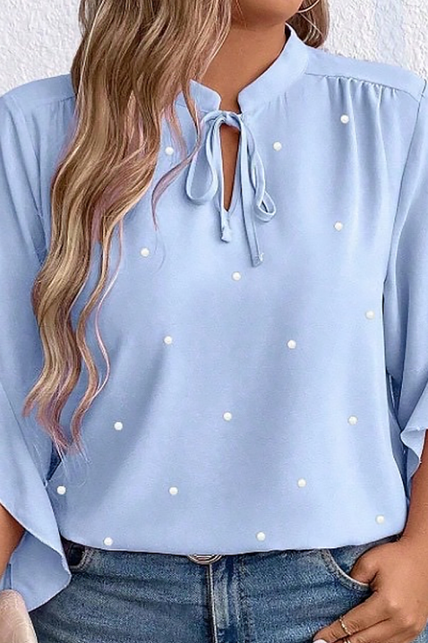 Bluză damă ELISANDRINA SKY, Culoare: albastru deschis, IVET.RO - Reduceri de până la -80%