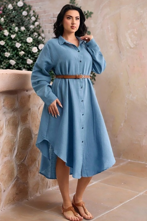 Rochie GLORIANA, Culoare: albastru, IVET.RO - Reduceri de până la -80%