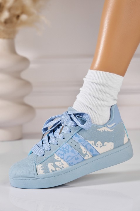 Teniși damă NORFINA SKY, Culoare: albastru deschis, IVET.RO - Reduceri de până la -80%