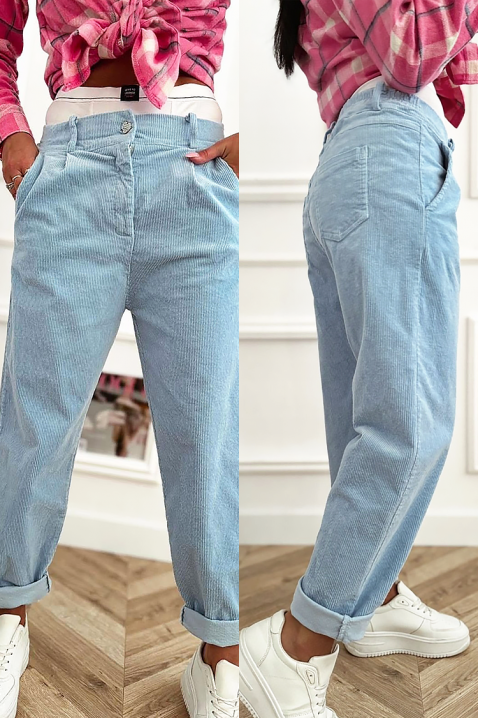 Blugi AZRENA, Culoare: albastru deschis, IVET.RO - Reduceri de până la -80%