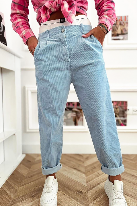 Blugi AZRENA, Culoare: albastru deschis, IVET.RO - Reduceri de până la -80%