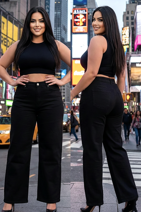 Blugi KASANDRINA, Culoare: negru, IVET.RO - Reduceri de până la -80%