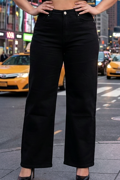 Blugi KASANDRINA, Culoare: negru, IVET.RO - Reduceri de până la -80%