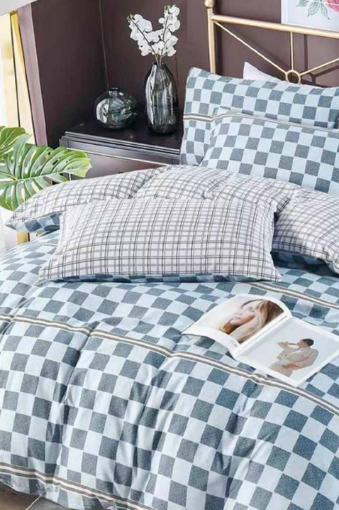 Lenjerie de pat GRONELVA 160x200 cm bumbac 4 piese, Culoare: multicolor, IVET.RO - Reduceri de până la -80%