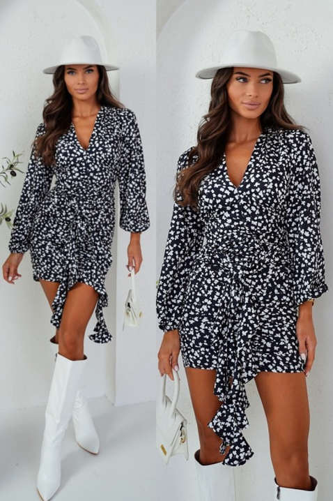 Rochie ZOVLENDA, Culoare: negru și alb, IVET.RO - Reduceri de până la -80%