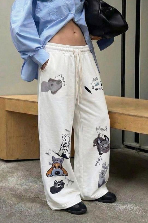 Pantaloni GLARDELZA, Culoare: ecru, IVET.RO - Reduceri de până la -80%