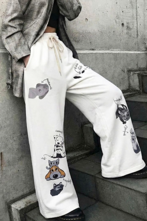 Pantaloni GLARDELZA, Culoare: ecru, IVET.RO - Reduceri de până la -80%