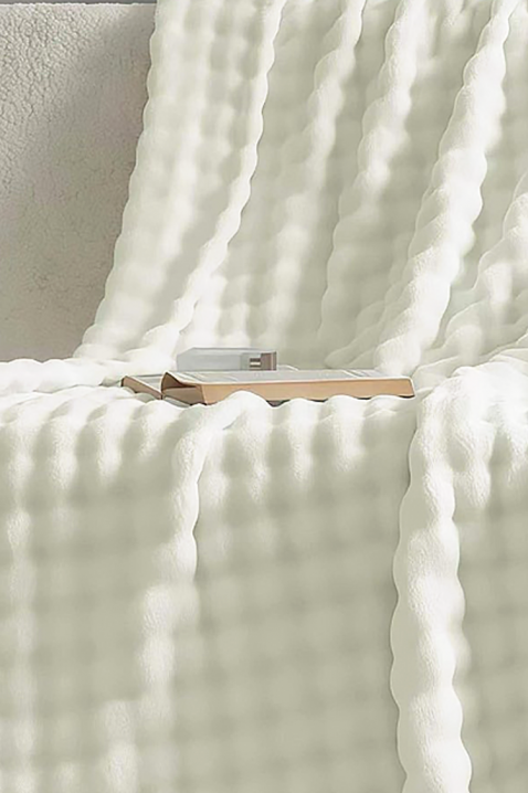 Pătură DIMFELDA ECRU 160x200 cm, Culoare: ecru, IVET.RO - Reduceri de până la -80%