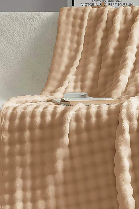 Pătură DIMFELDA BEIGE 160x200 cm, Culoare: bej, IVET.RO - Reduceri de până la -80%