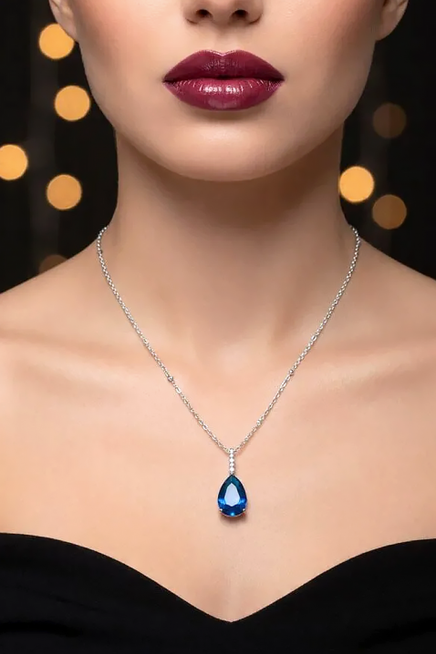 Colier JENIFERZA, Culoare: argintiu, IVET.RO - Reduceri de până la -80%