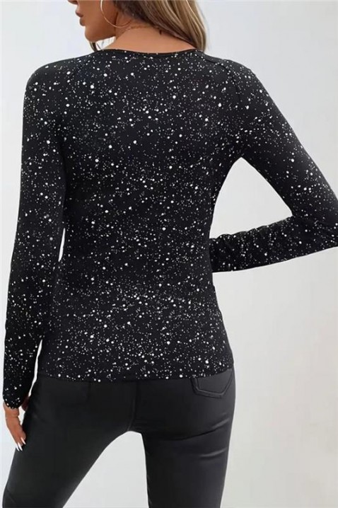 Bluză damă AMOLZINA, Culoare: negru, IVET.RO - Reduceri de până la -80%