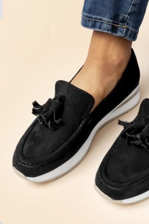 Mocasini damă MIOGELMA BLACK, Culoare: negru, IVET.RO - Reduceri de până la -80%