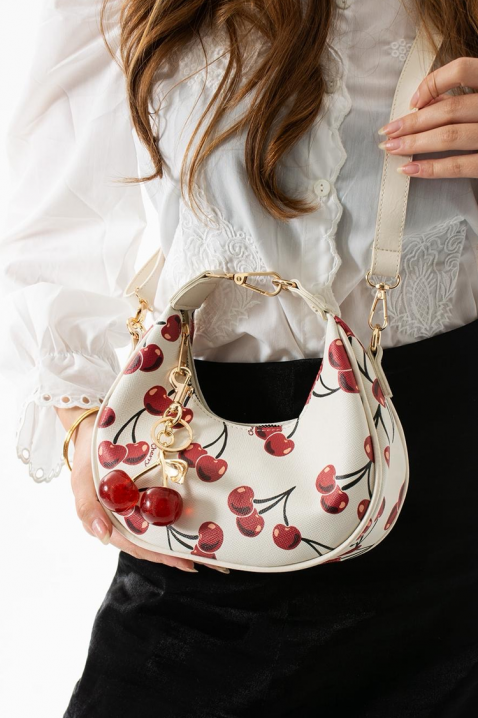 Geantă damă ZENDEA, Culoare: alb, IVET.RO - Reduceri de până la -80%