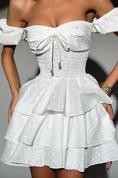 Rochie ALEKSINA WHITE, Culoare: alb, IVET.RO - Reduceri de până la -80%