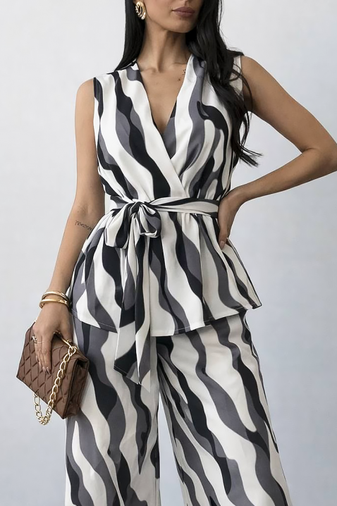 Set NAVIELA BLACK, Culoare: negru și alb, IVET.RO - Reduceri de până la -80%