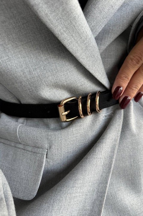 Curea MASCONZA BLACK, Culoare: negru, IVET.RO - Reduceri de până la -80%