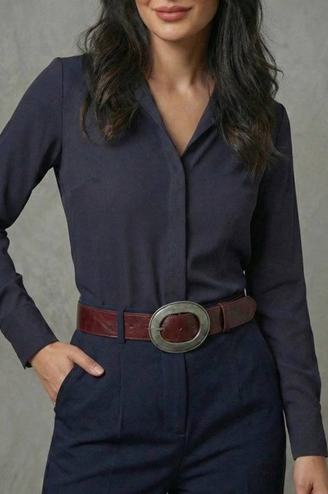 Curea ERLINZONA BORDO, Culoare: bordo, IVET.RO - Reduceri de până la -80%