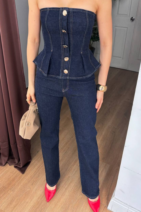 Set ADEMINA NAVY, Culoare: bleumarin, IVET.RO - Reduceri de până la -80%