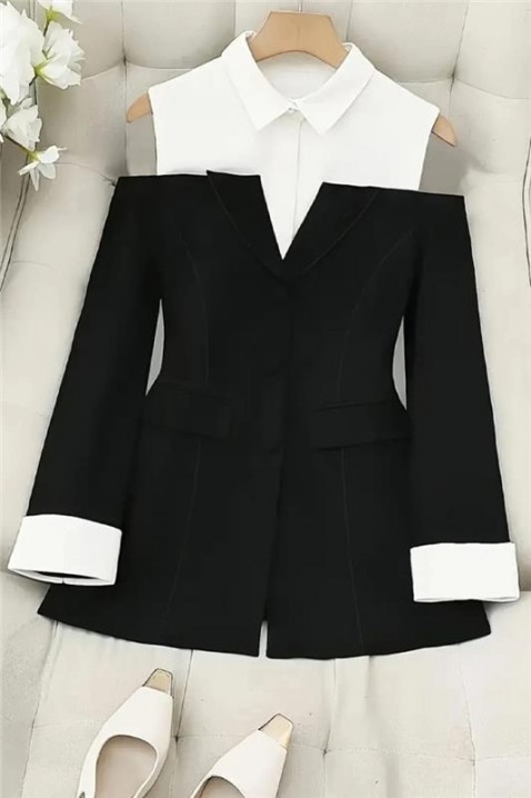 Sacou FLORDINZA, Culoare: negru, IVET.RO - Reduceri de până la -80%