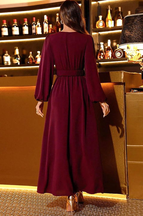 Rochie LEYLIA BORDO, Culoare: bordo, IVET.RO - Reduceri de până la -80%