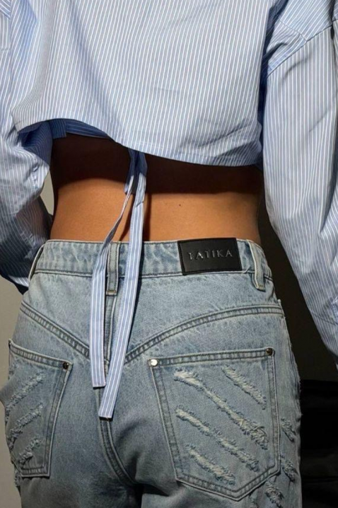 Cămașă damă ELRINZA, Culoare: albastru deschis, IVET.RO - Reduceri de până la -80%