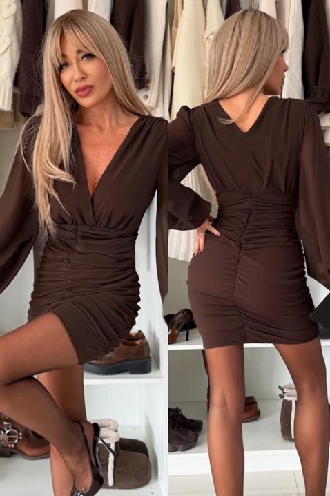 Rochie TABOLSA BROWN, Culoare: maro, IVET.RO - Reduceri de până la -80%