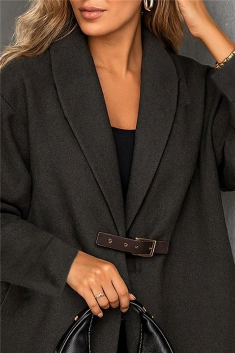 Palton JERTOLFA BLACK, Culoare: negru, IVET.RO - Reduceri de până la -80%