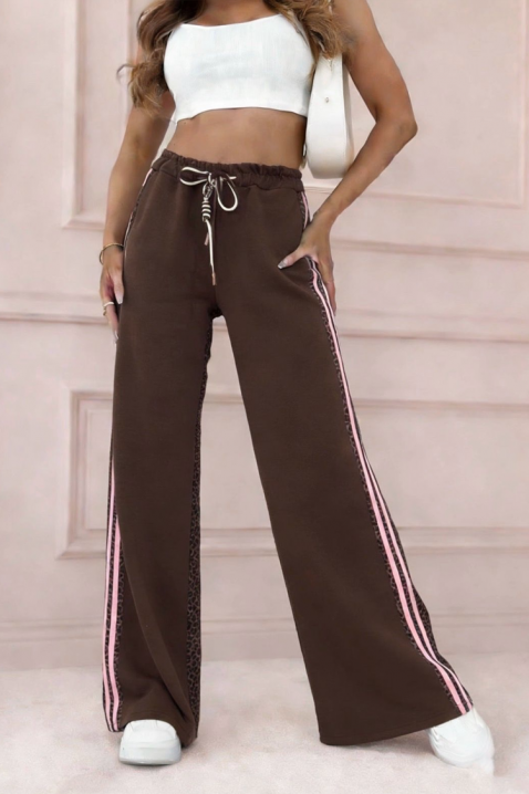 Pantaloni IVENETA, Culoare: maro, IVET.RO - Reduceri de până la -80%