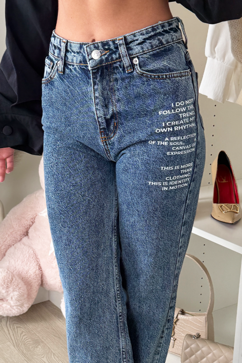 Blugi ALRINZA, Culoare: albastru, IVET.RO - Reduceri de până la -80%