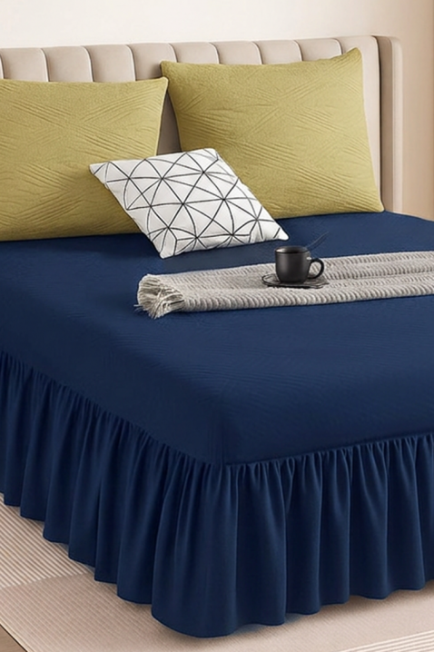 Cuvertură de pat BENJILFA NAVY 180х200 cm, Culoare: bleumarin, IVET.RO - Reduceri de până la -80%