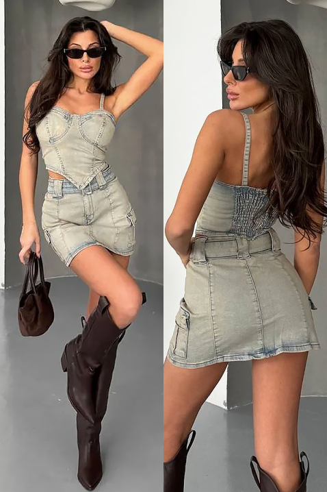 Set DENIVELDA, Culoare: albastru deschis, IVET.RO - Reduceri de până la -80%