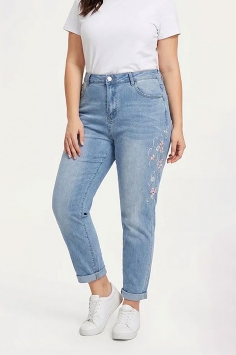 Blugi AMERITA, Culoare: albastru deschis, IVET.RO - Reduceri de până la -80%