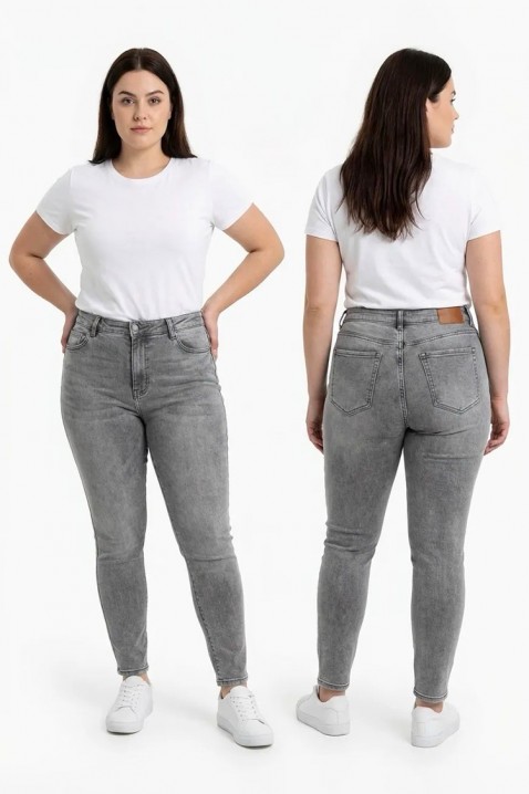 Blugi ARIETNA GREY, Culoare: gri, IVET.RO - Reduceri de până la -80%